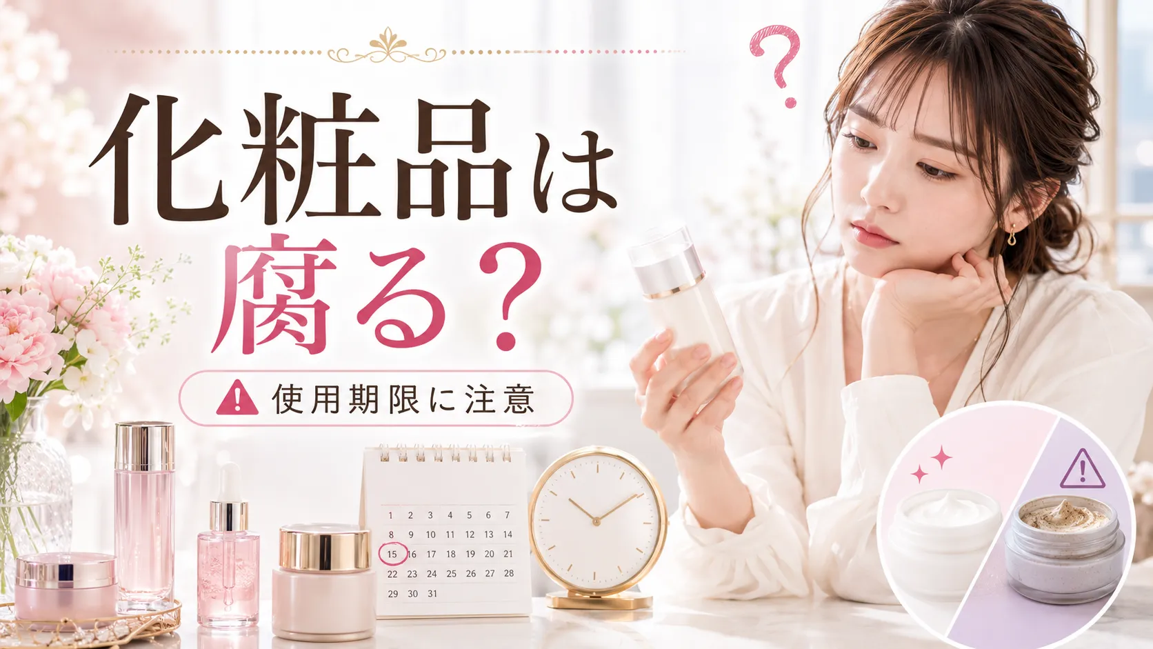 化粧品は腐る