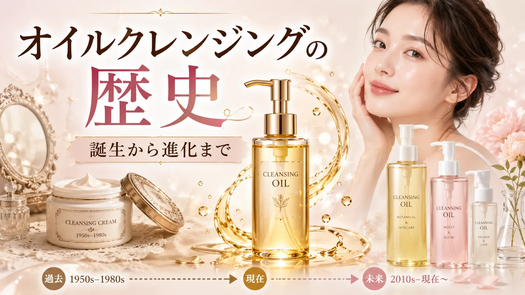 オイルクレンジングの魅力と進化の歴史