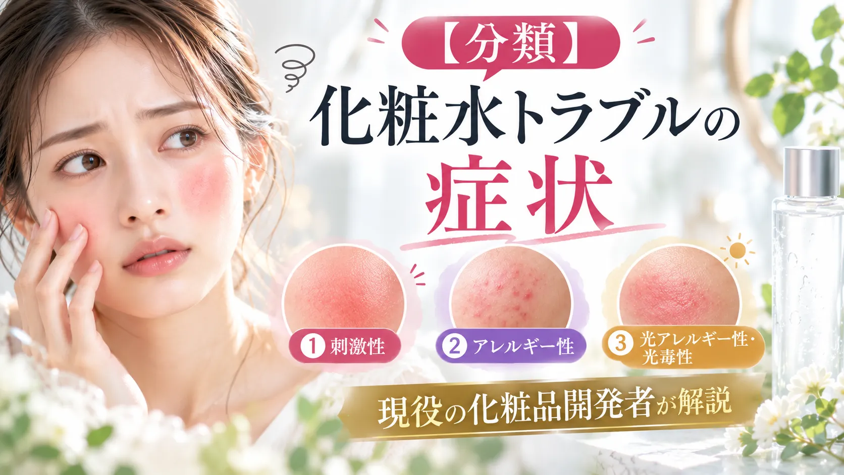 【分類】化粧水トラブル