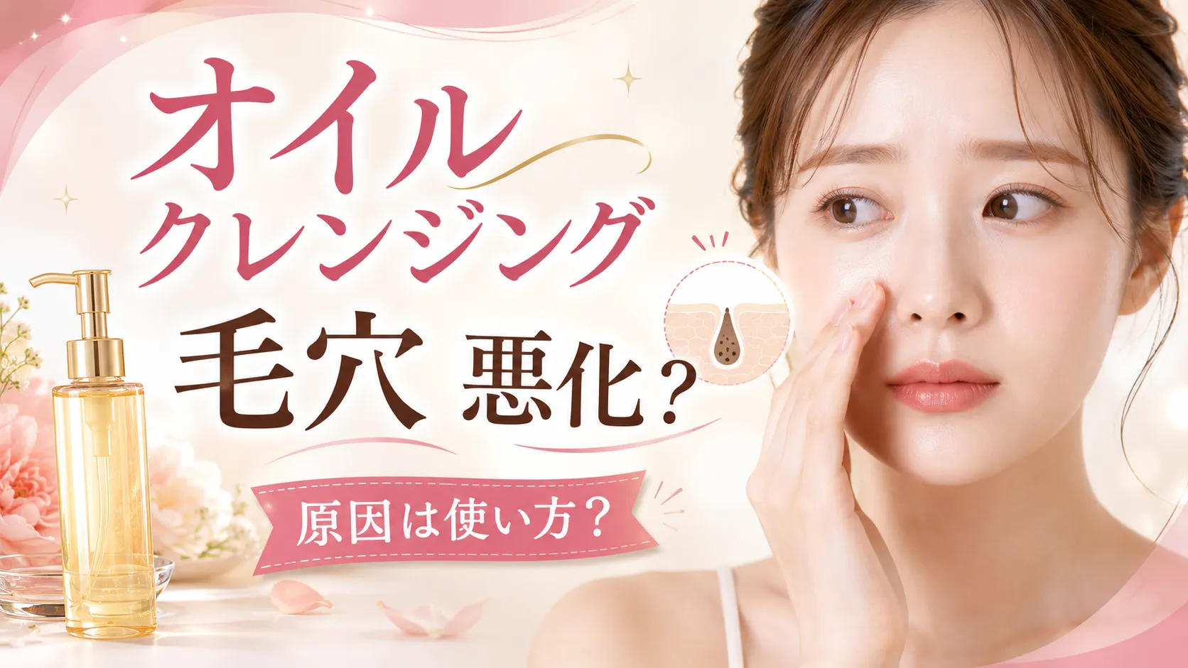 オイルクレンジング 毛穴 悪化