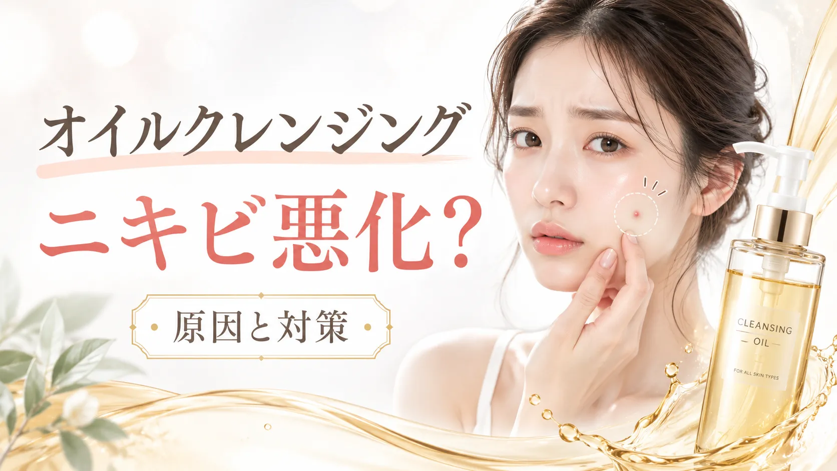 オイルクレンジング ニキビ 悪化